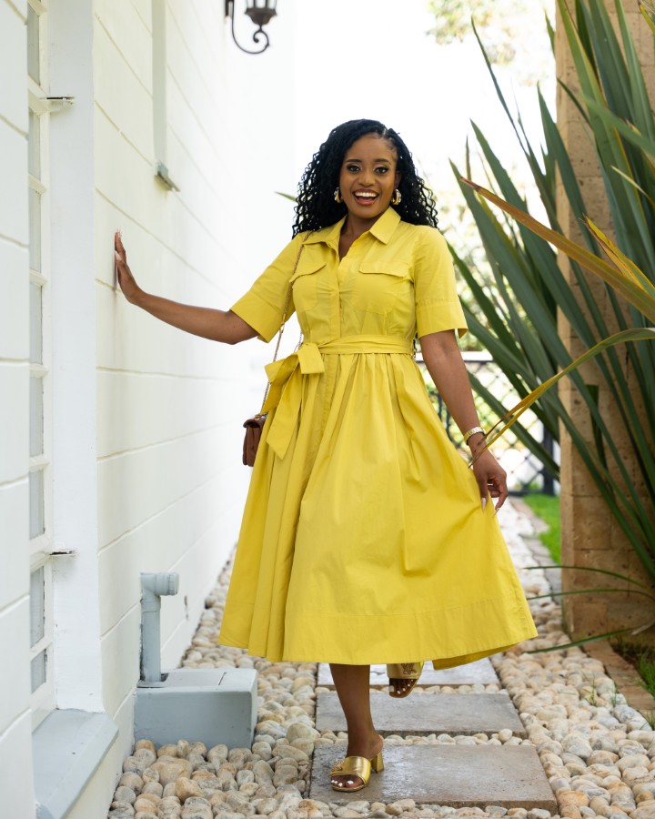 Ivory Lace Detail Dress